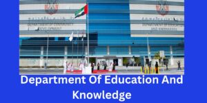 department of education and knowledgeI