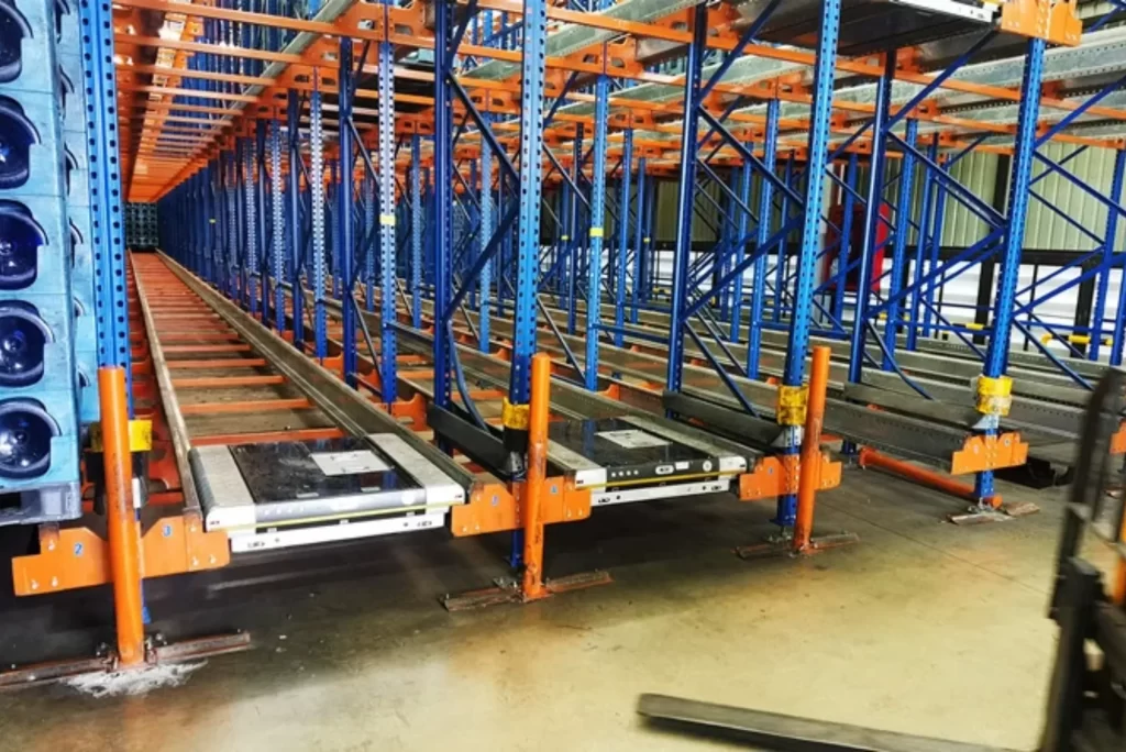 Pallet Shuttle Racking System in Asia