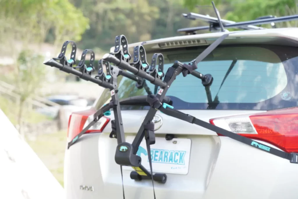 Efficient Bike Transportation NewStar's Versatile Trunk Mount Bike Carrier