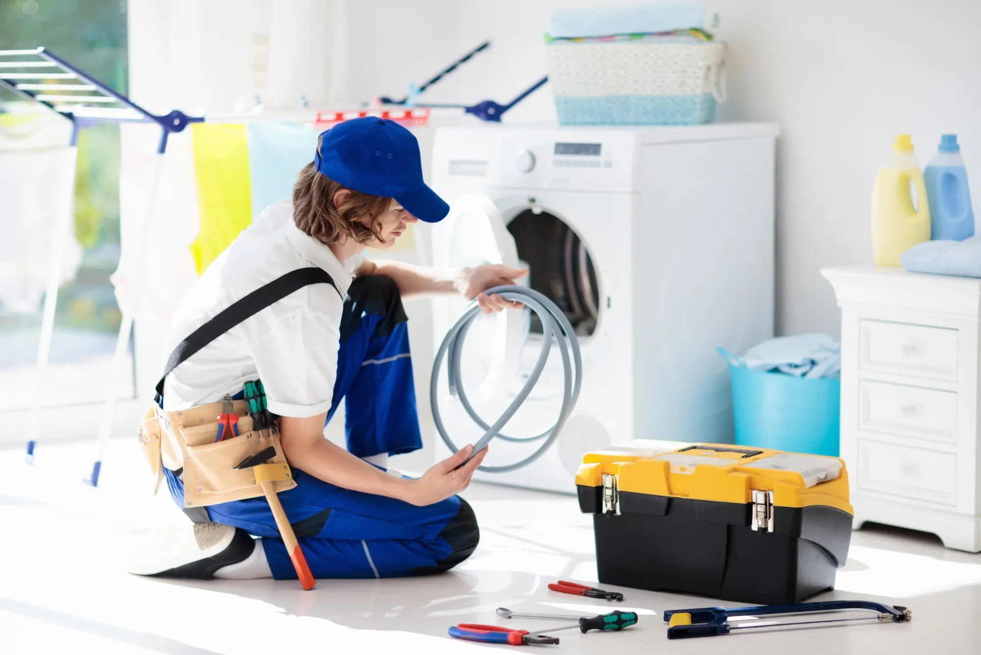 Washing-machine repair
