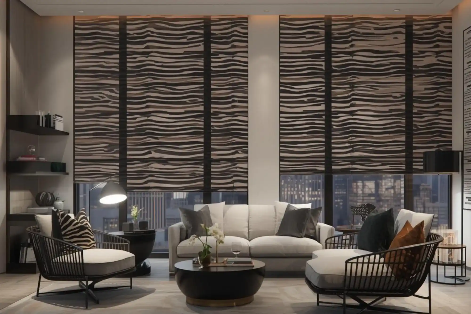 Zebra Blinds Dubai for Luxury Interiors