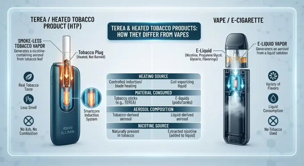 TEREA and Heated Tobacco Products